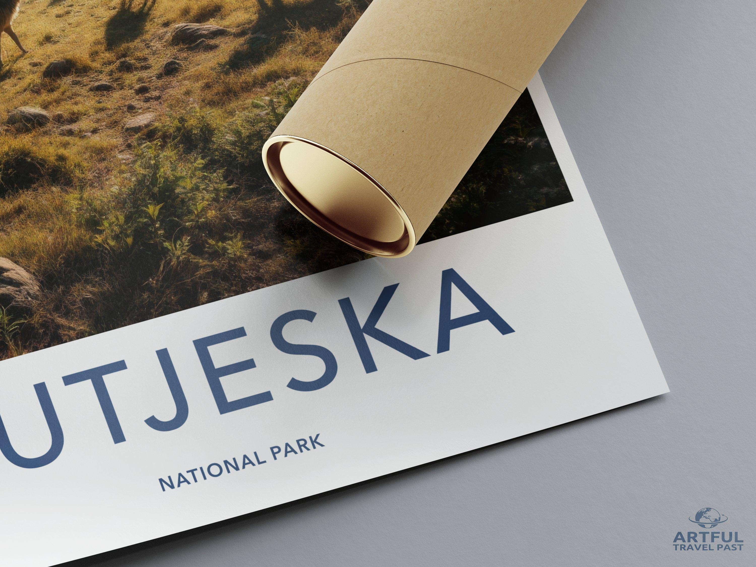 Sutjeska National Park Poster | Bosnia and Herzegovina Art