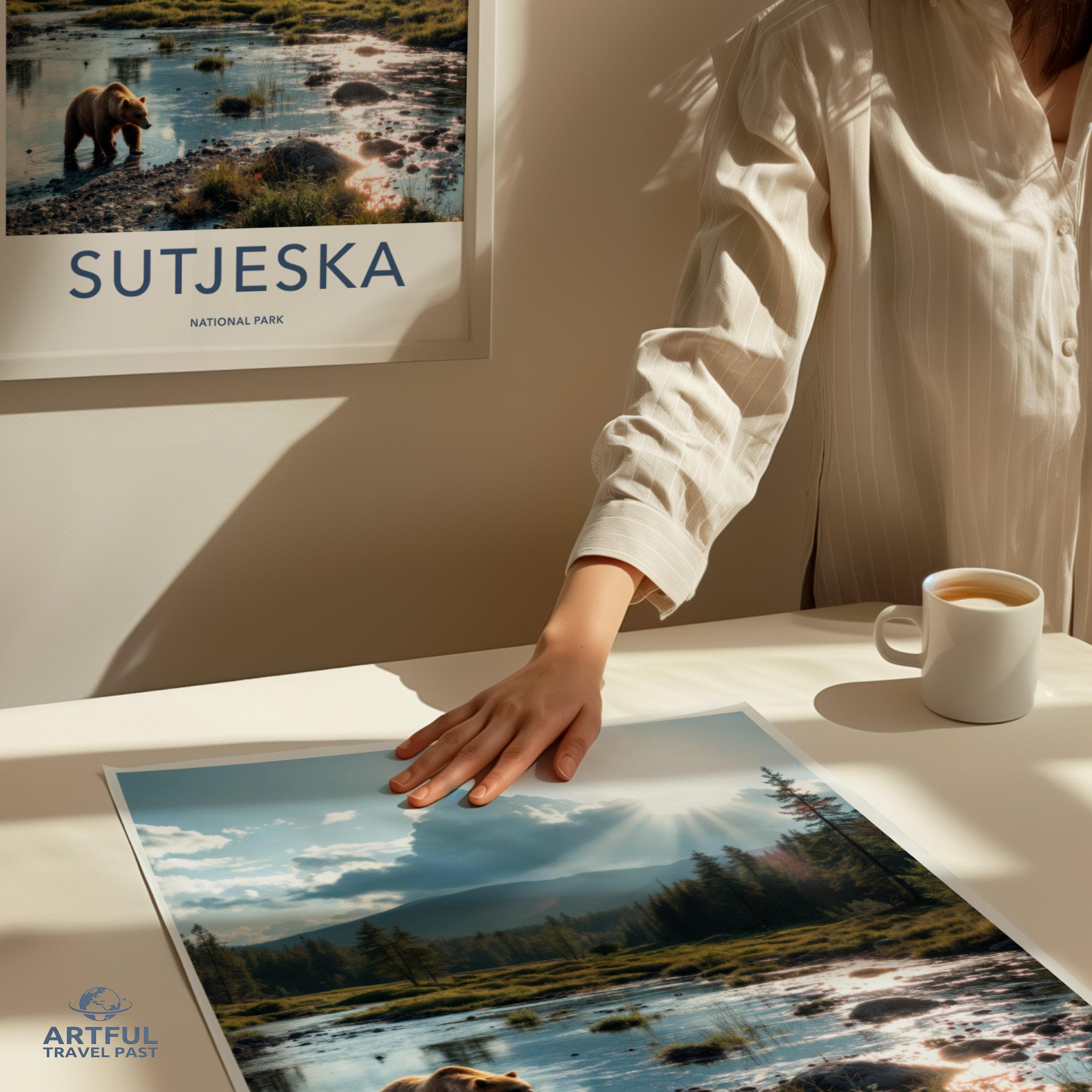 Sutjeska National Park Poster | Bosnia and Herzegovina Art