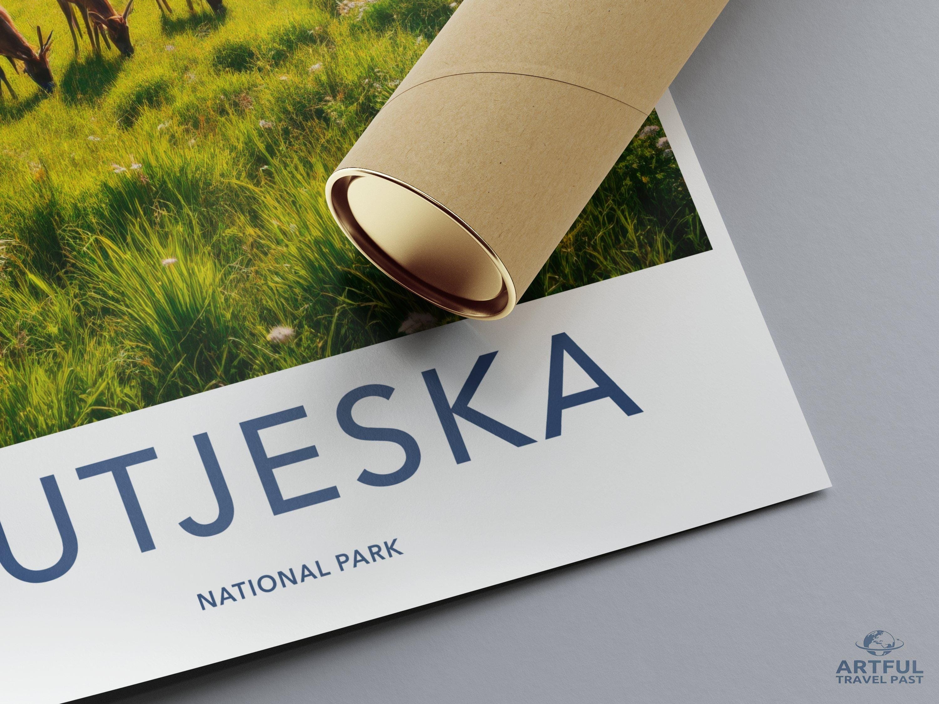 Sutjeska National Park Poster | Bosnia and Herzegovina Art