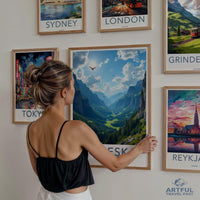 Sutjeska National Park Poster | Bosnia and Herzegovina Art
