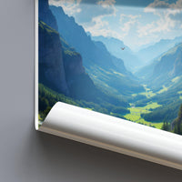 Sutjeska National Park Poster | Bosnia and Herzegovina Art