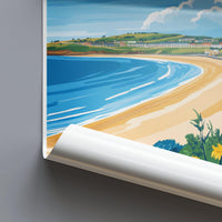 Swansea Poster - Wales Wall Art