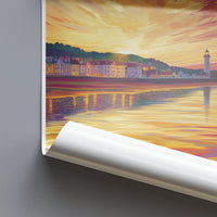 Swansea Poster | Wales Wall Art | UK Decor