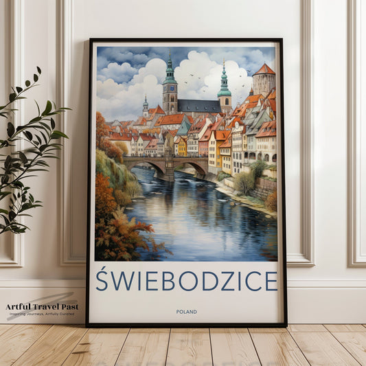 Świebodzice Poster - Poland Wall Art