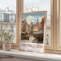 Świebodzice Poster - Poland Wall Art