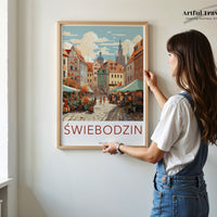 Świebodzice Poster - Poland Wall Art