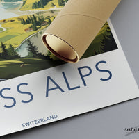 Swiss Alps Poster