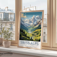 Swiss Alps Poster