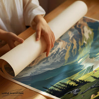 Swiss Alps Poster