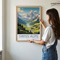 Swiss Alps Poster