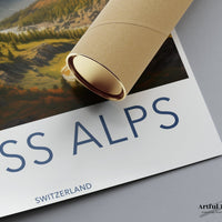 Swiss Alps Poster - Switzerland Wall Art