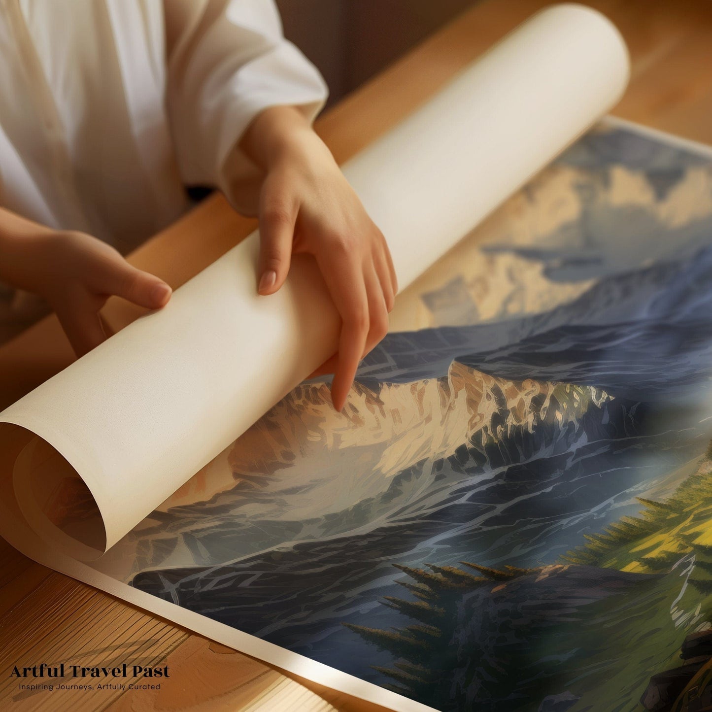 Swiss Alps Poster - Switzerland Wall Art