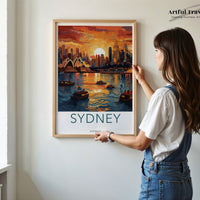 Sydney Poster | Australia Wall Art