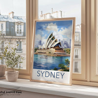 Sydney Poster - Australia Wall Art