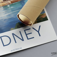 Sydney Poster | New South Wales Wall Art | Australia Decor