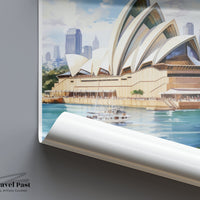 Sydney Poster | New South Wales Wall Art | Australia Decor