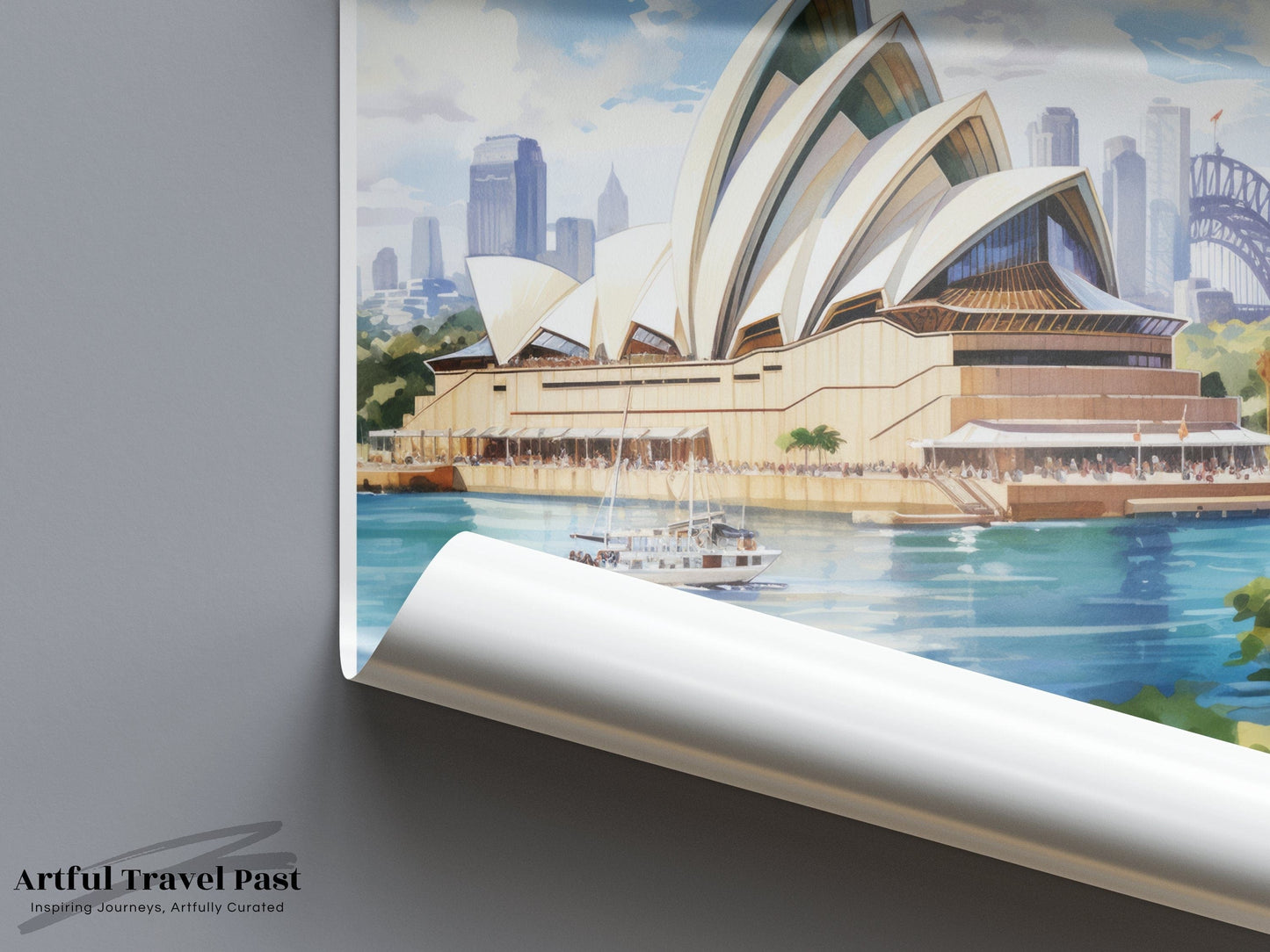 Sydney Poster | New South Wales Wall Art | Australia Decor
