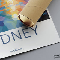 Sydney Poster | New South Wales Wall Art | Australia Decor
