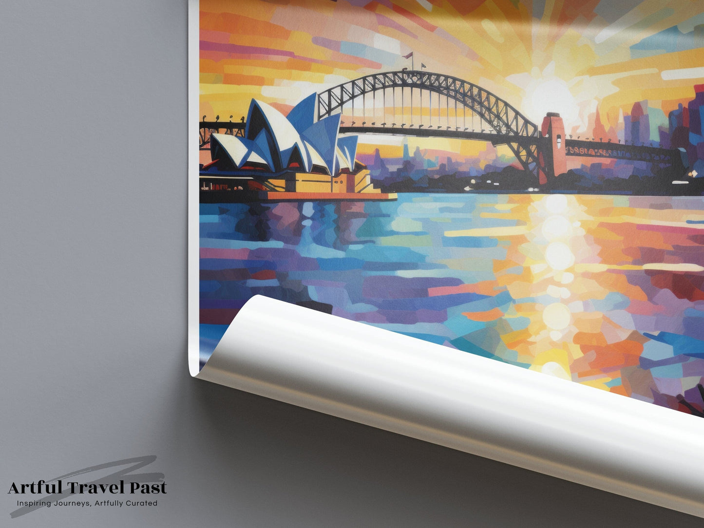 Sydney Poster | New South Wales Wall Art | Australia Decor