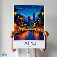 Taipei Taiwan Poster