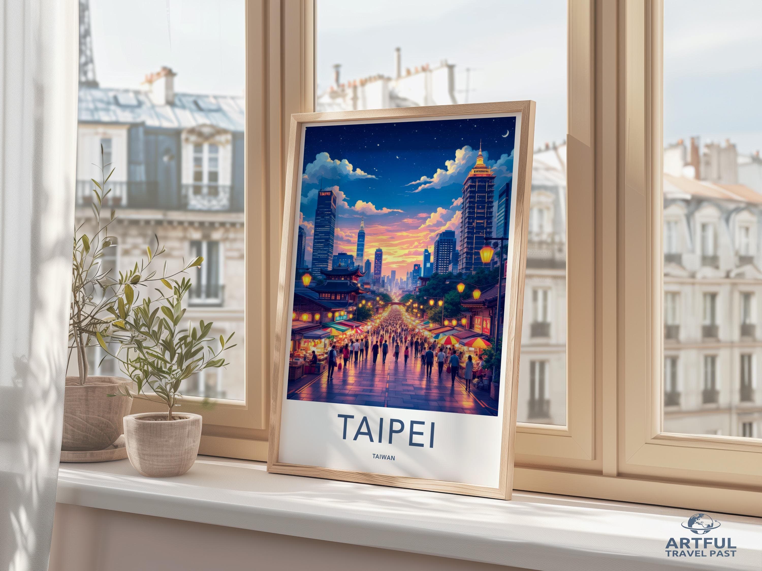 Taipei Taiwan Poster