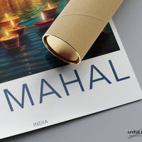 Taj Mahal Poster - India Wall Art