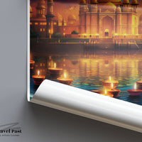 Taj Mahal Poster - India Wall Art