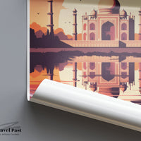 Taj Mahal Poster - India Wall Art