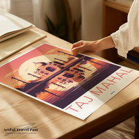 Taj Mahal Poster - India Wall Art