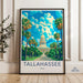 Tallahassee Poster - Florida Wall Art