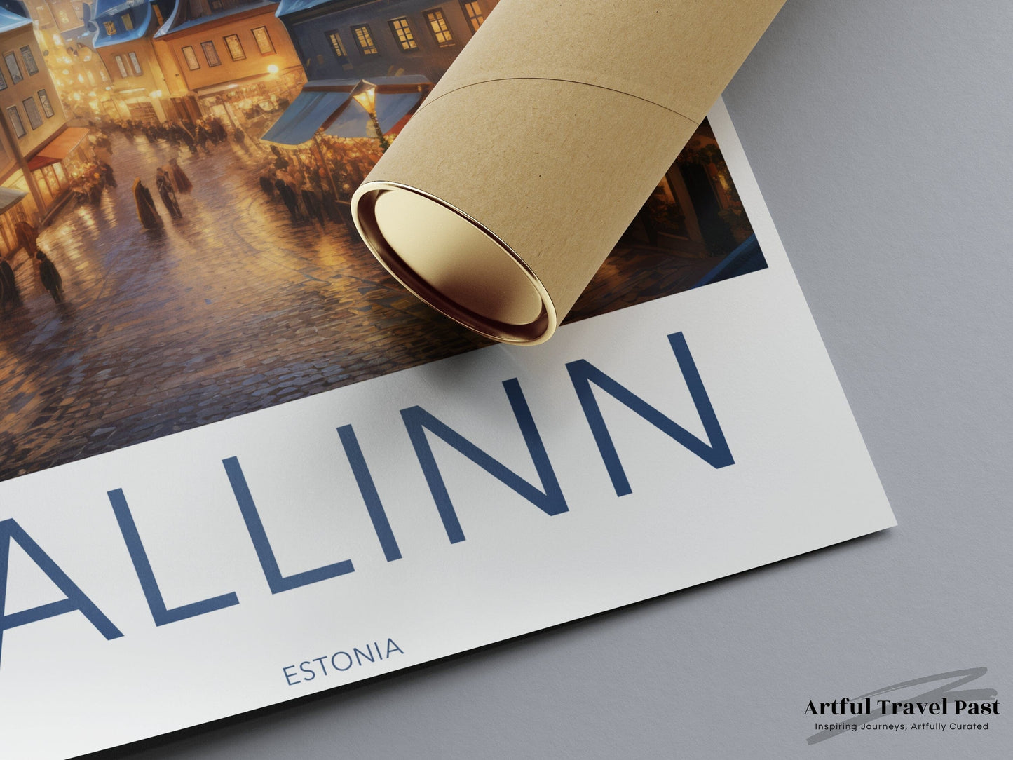 Tallinn Poster - Estonia Wall Art