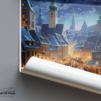 Tallinn Poster - Estonia Wall Art