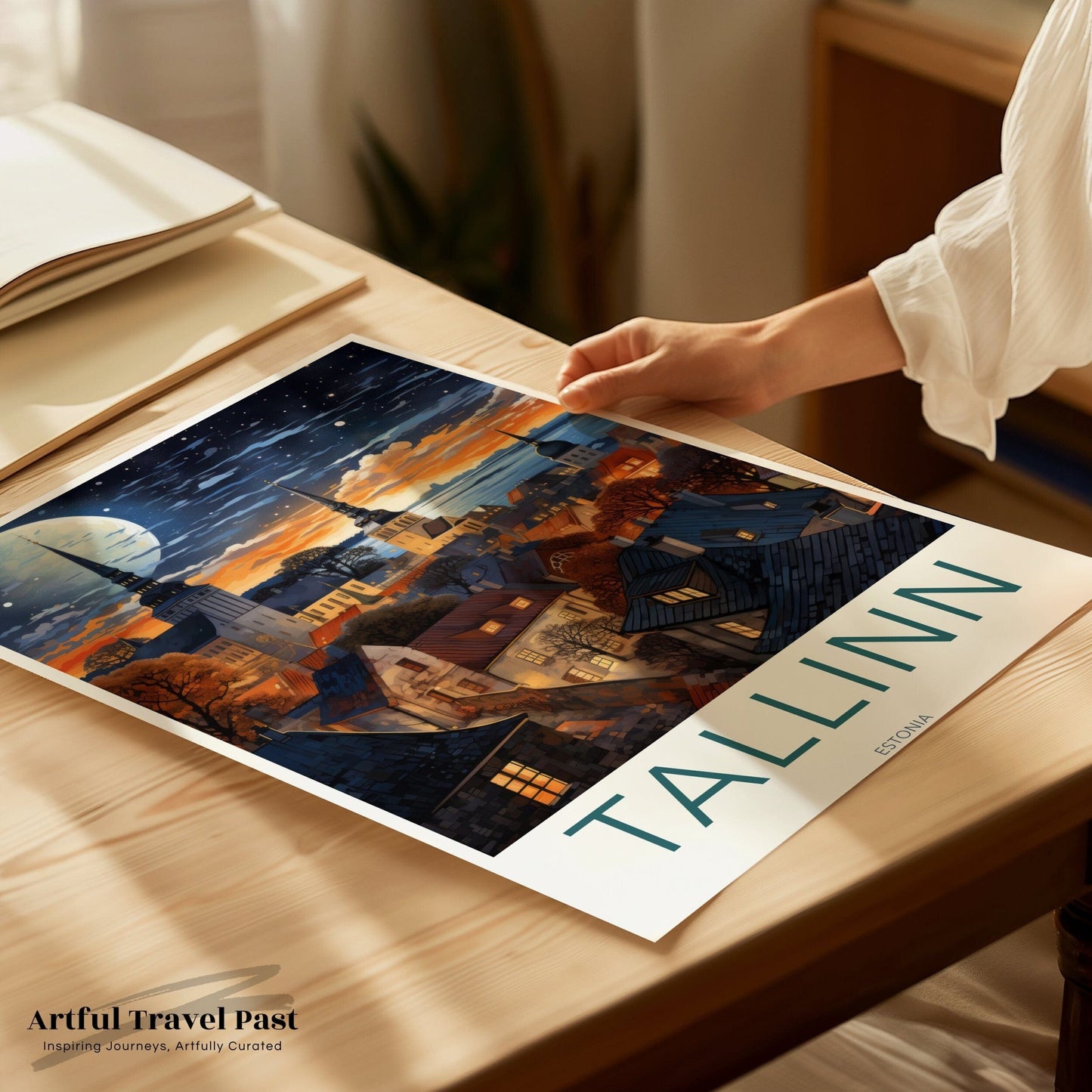 Tallinn Poster - Estonia Wall Art