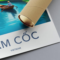 Tam Cốc Poster - Vietnam Wall Art