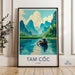 Tam Cốc Poster - Vietnam Wall Art