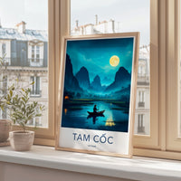 Tam Coc Poster - Vietnam Wall Art