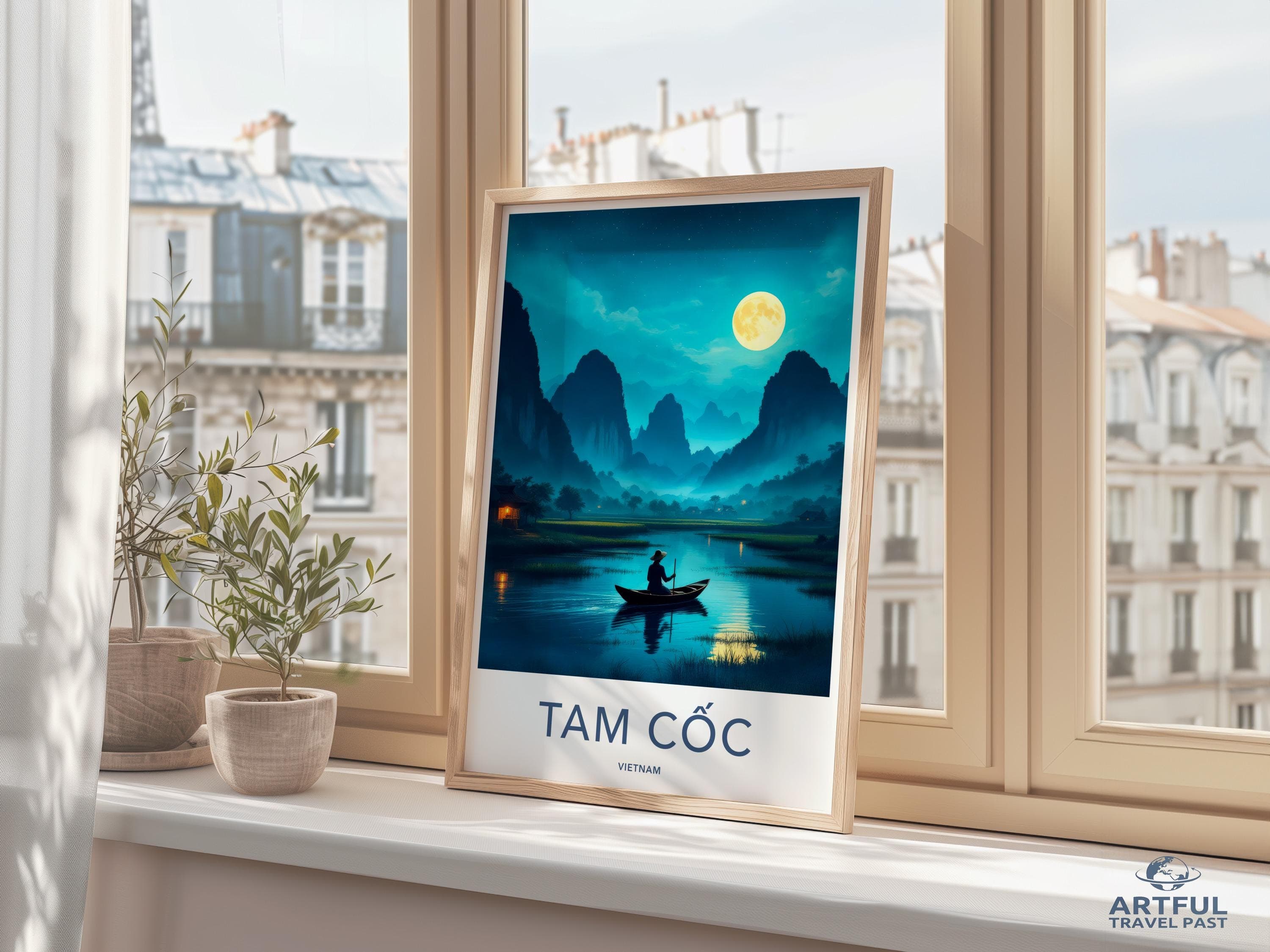 Tam Coc Poster - Vietnam Wall Art