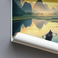 Tam Coc Poster - Vietnam Wall Art