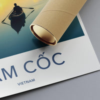 Tam Coc Poster - Vietnam Wall Art