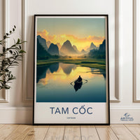 Tam Coc Poster - Vietnam Wall Art