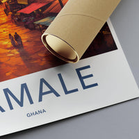 Tamale Poster - Ghana Wall Art