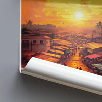 Tamale Poster - Ghana Wall Art