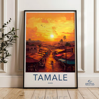 Tamale Poster - Ghana Wall Art