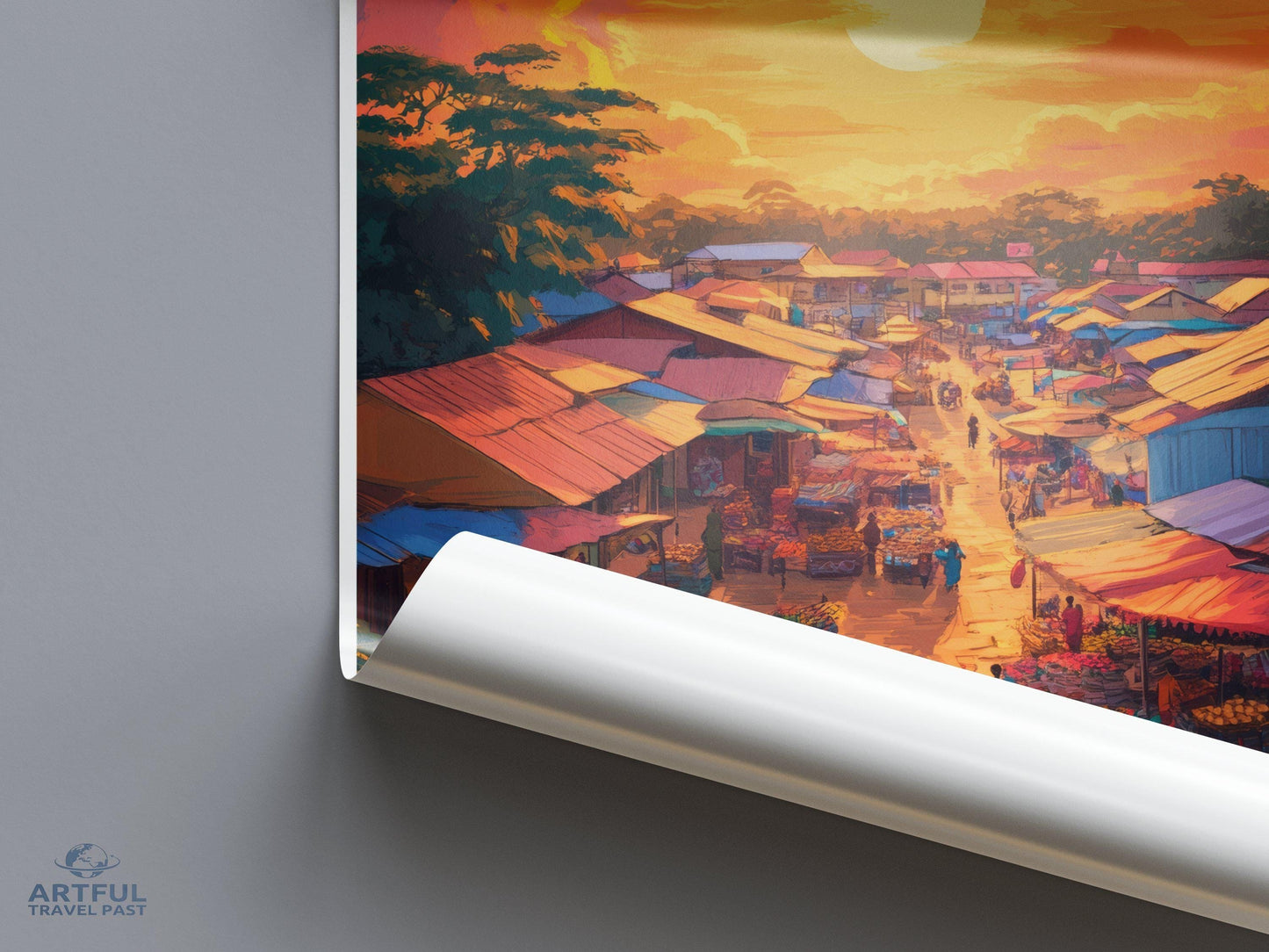 Tamale Poster - Ghana Wall Art