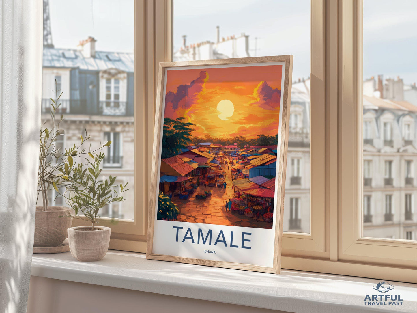 Tamale Poster - Ghana Wall Art