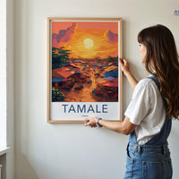 Tamale Poster - Ghana Wall Art