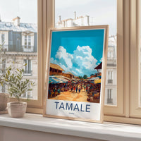 Tamale Poster | Ghana Wall Art | Africa Decor