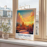 Tamil Nadu Poster - India Wall Art