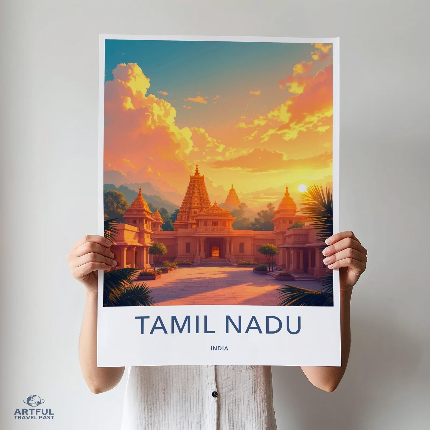Tamil Nadu Poster - India Wall Art
