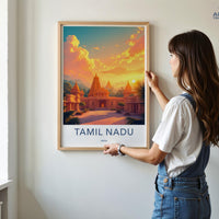 Tamil Nadu Poster - India Wall Art